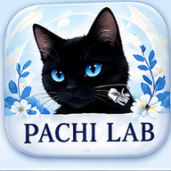 PACHI LABの黒猫アイコン